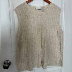Liz Claiborne Silk Crew Neck Sweater